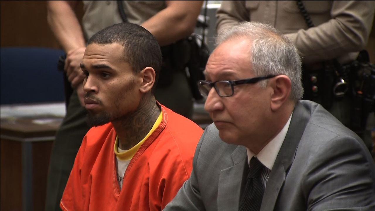 Chris Brown in Jail